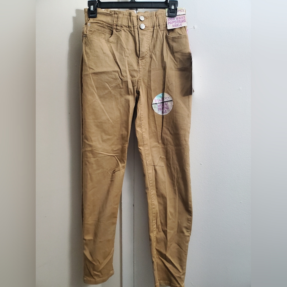 Bluespice High Waist Paperbag Ankle